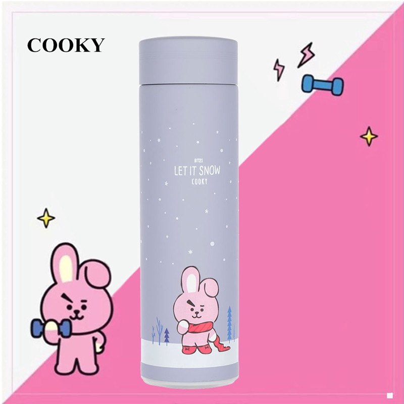 Bình giữ nhiệt lõi thép không gỉ thời trang nhóm BTS độc đáo