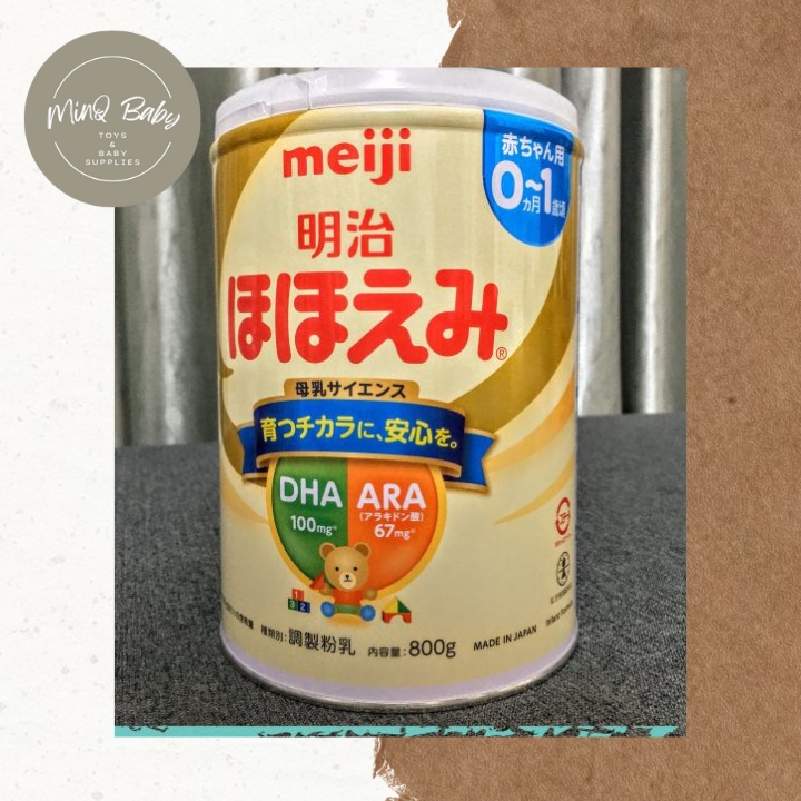 Sữa Meiji lon số 0, số 9 nội địa Nhật 800g