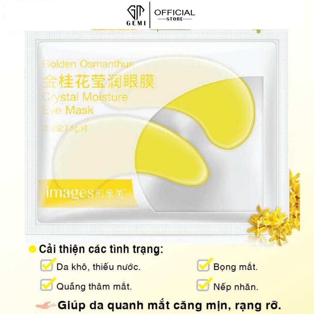 Mặt Nạ Dưỡng Mắt 𝑭𝒓𝒆𝒆𝒔𝒉𝒊𝒑 Mask Dưỡng Mắt Tinh Chất Collagen Images Loại Bỏ Nếp Nhăn, Cấp Ẩm, Giảm Thâm Bọng Mắt