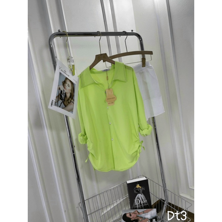 Mẫu Bán Chạy Nhất | Sét Áo Lụa Sơ Mi Form Rộng Phối QUần Tuyết Mưa Cực Đẹp UP