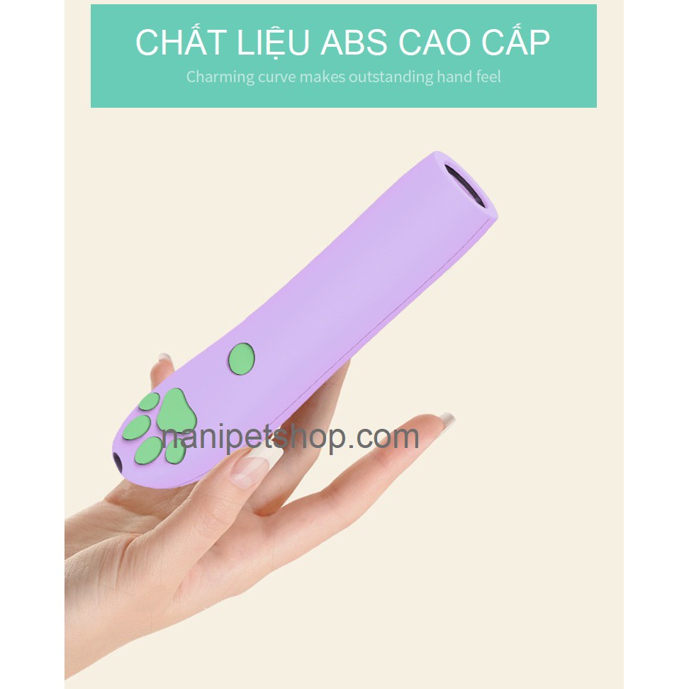 Đồ chơi đèn lazer trêu mèo hình bàn tay siêu đang yêu (3 màu) - Mẫu mới nhất 2021- Nà Ní Pet Shop