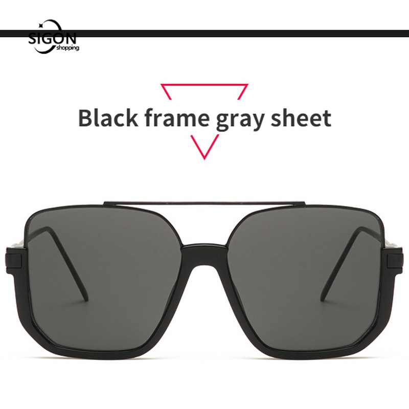 Kính Mát Gọng Lớn Chống Tia Cực Tím Thời Trang Cho Cả Nam Và Nữ