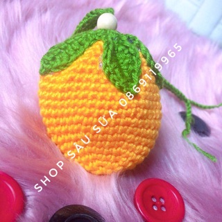Túi tỏi hamdmade hình quả xoài