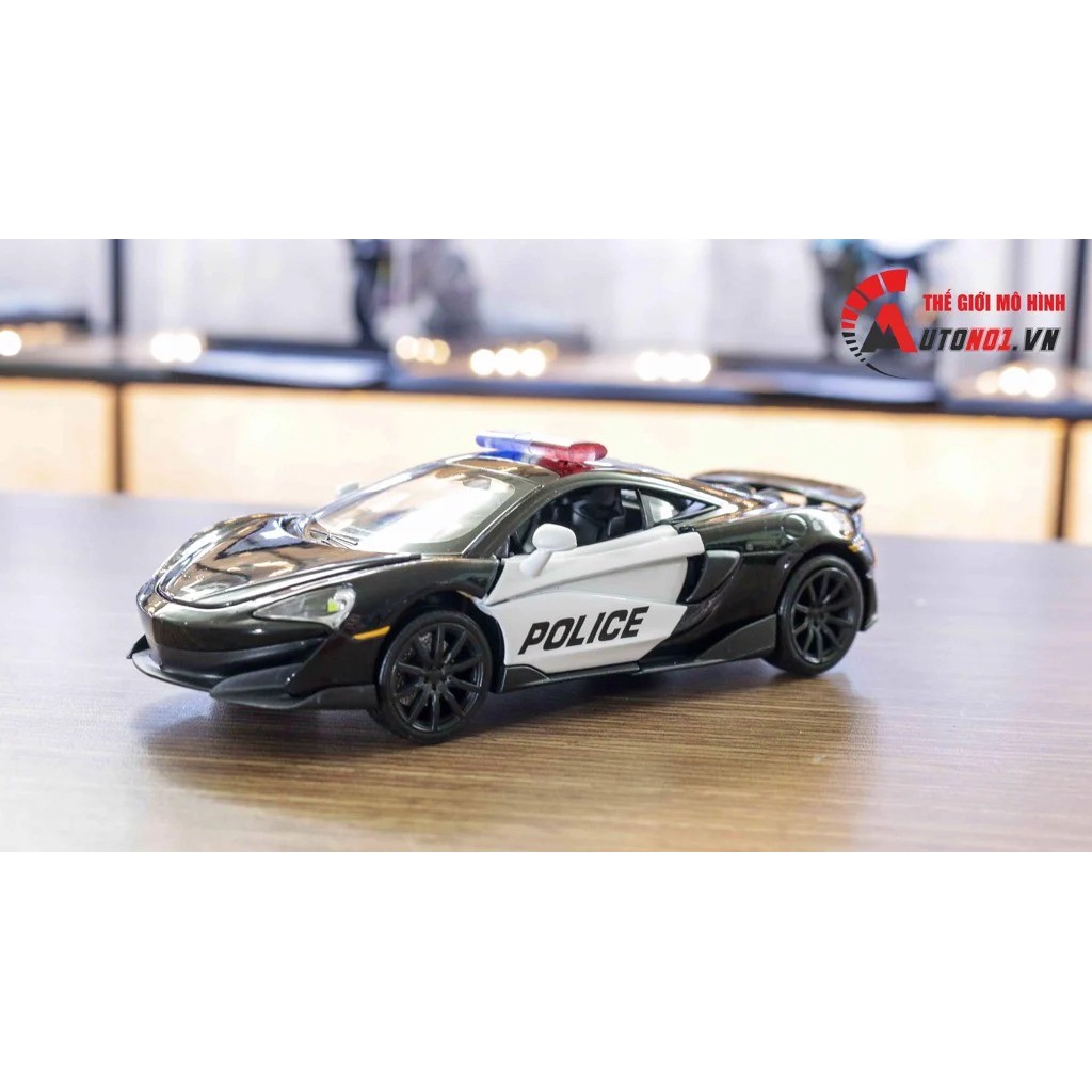 MÔ HÌNH XE Ô TÔ MCLAREN 600LT POLICE 1:32 DTM 7437