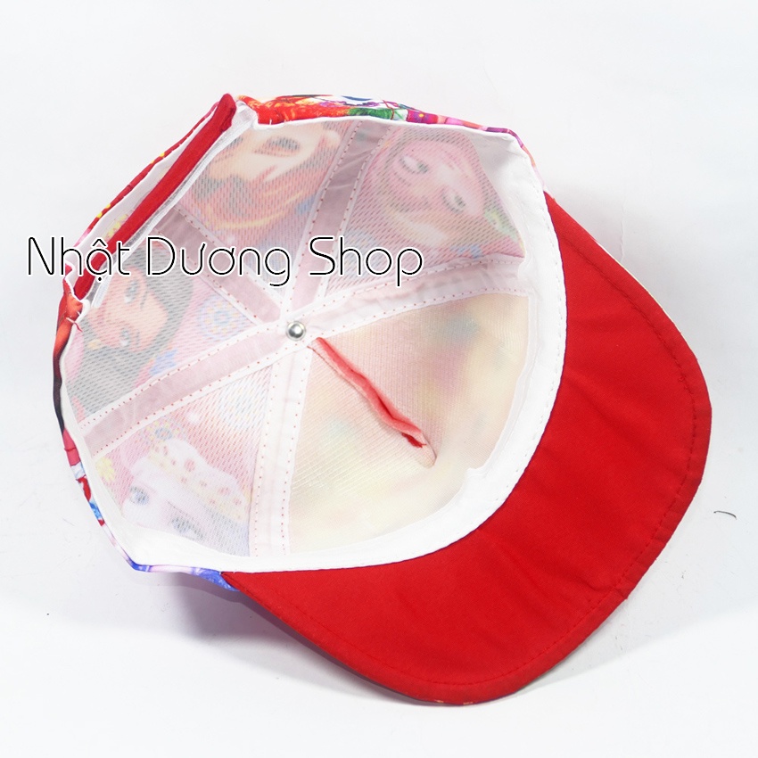 [ Hình thật ]Nón kết nhí công chúa cho trẻ em nhiều màu - Chất liểu vải Cotton cao cấp tạo cảm giác êm ái cho bé