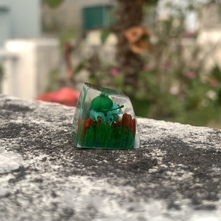 Nút bàn phím Keycap Bulbasaur- Pokemon