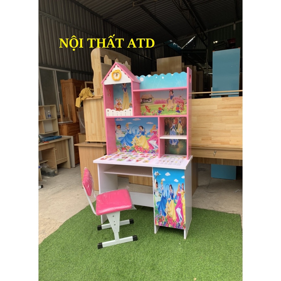 Bàn học sinh nhựa in 3D siêu đẹp cho bé- bàn học sinh nhựa giá rẻ cho bé HCM- Bình dương