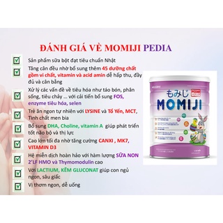 Sữa bột Momiji Pedia 900g