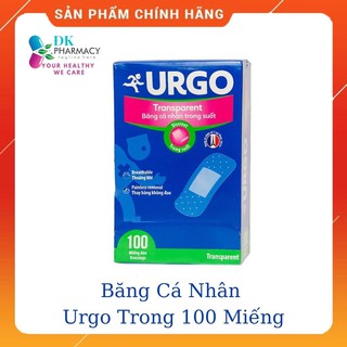 Băng Cá Nhân Trong Suốt Có Tính Thẩm Mỹ Cao Urgo Transparent