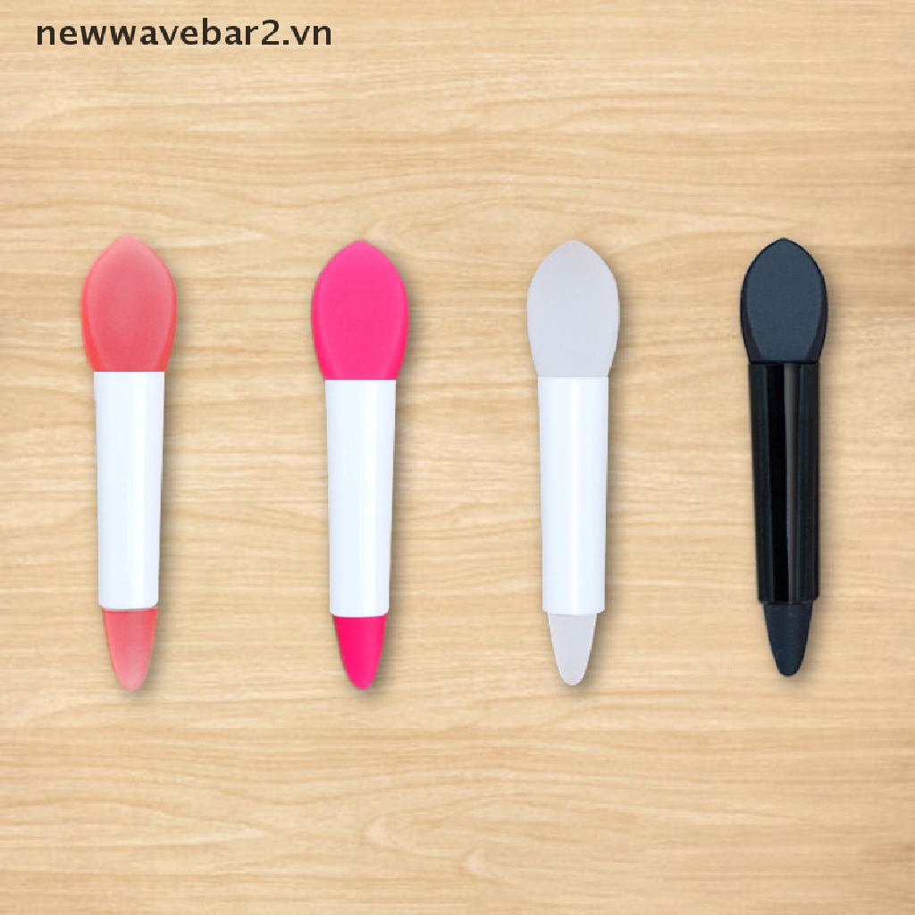 Cọ Tô Son Môi 2 Đầu Bằng Silicon Thiết Kế Dễ Thương