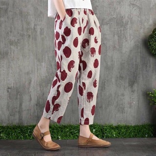 Oder quần baggy thô cho nữ