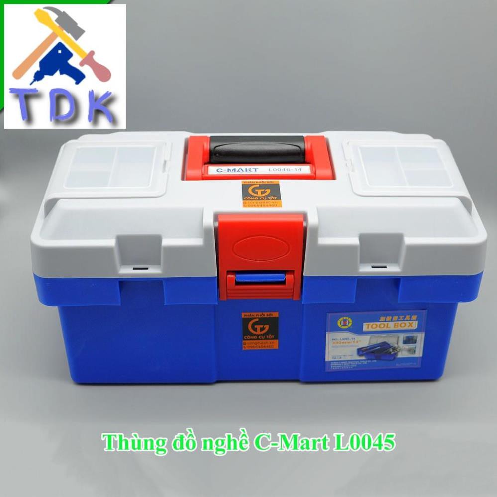 Hộp đồ nghề, thùng đựng đồ nghề C-Mart L0045-14