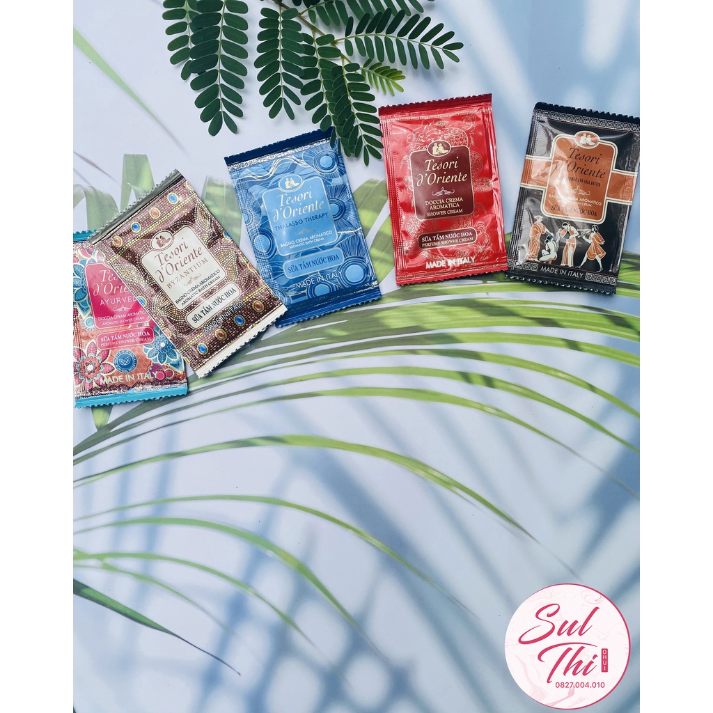 Sữa tắm hương nước hoa Tesori Sample 7ml