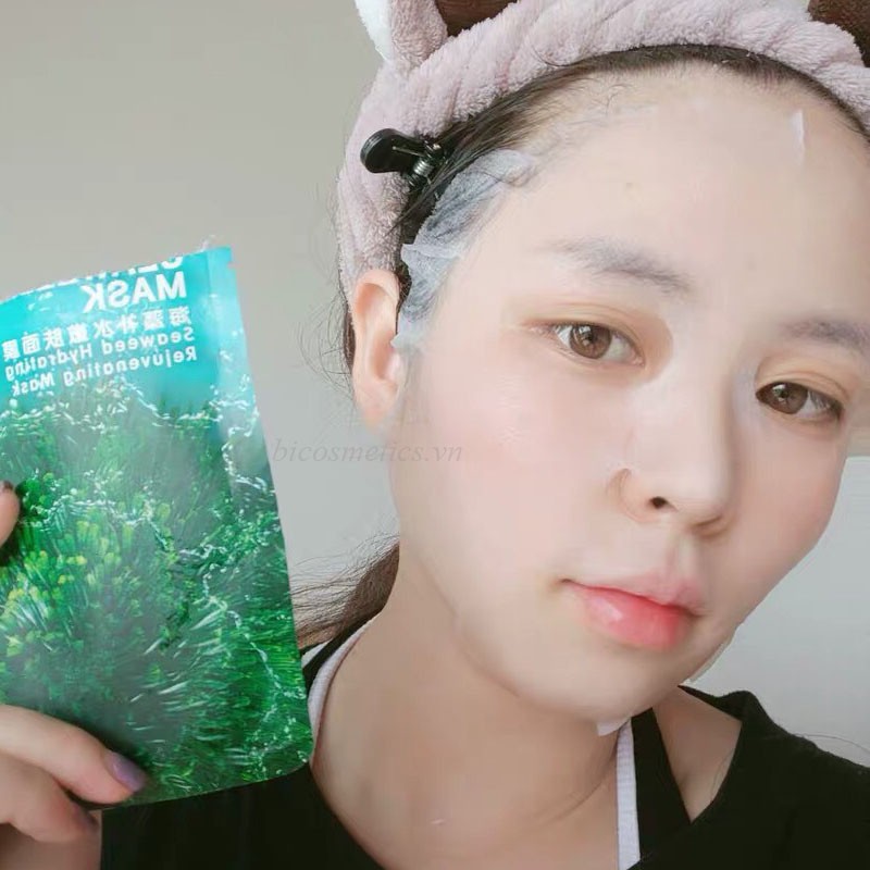 Mặt Nạ Tảo Biển ⛔️ {FREESHIP} ⛔️ Mặt Nạ Tảo Biển Seaweed Mask Chính Hãng Bisutang [Mat Na] | BigBuy360 - bigbuy360.vn