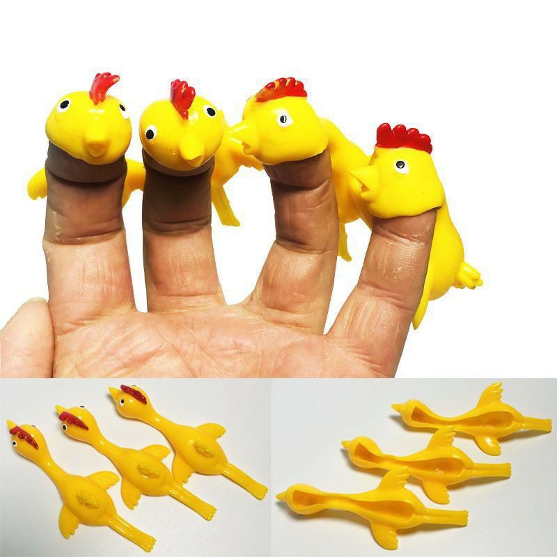 Combo 100 Con Gà Bay Dính Tường . Ná Bắn Gà Vui Nhộn