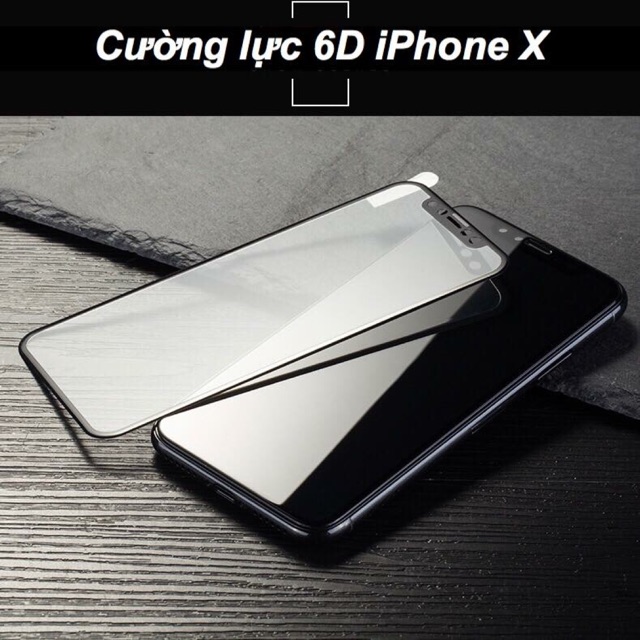 Dán cường lực 6D Iphone X