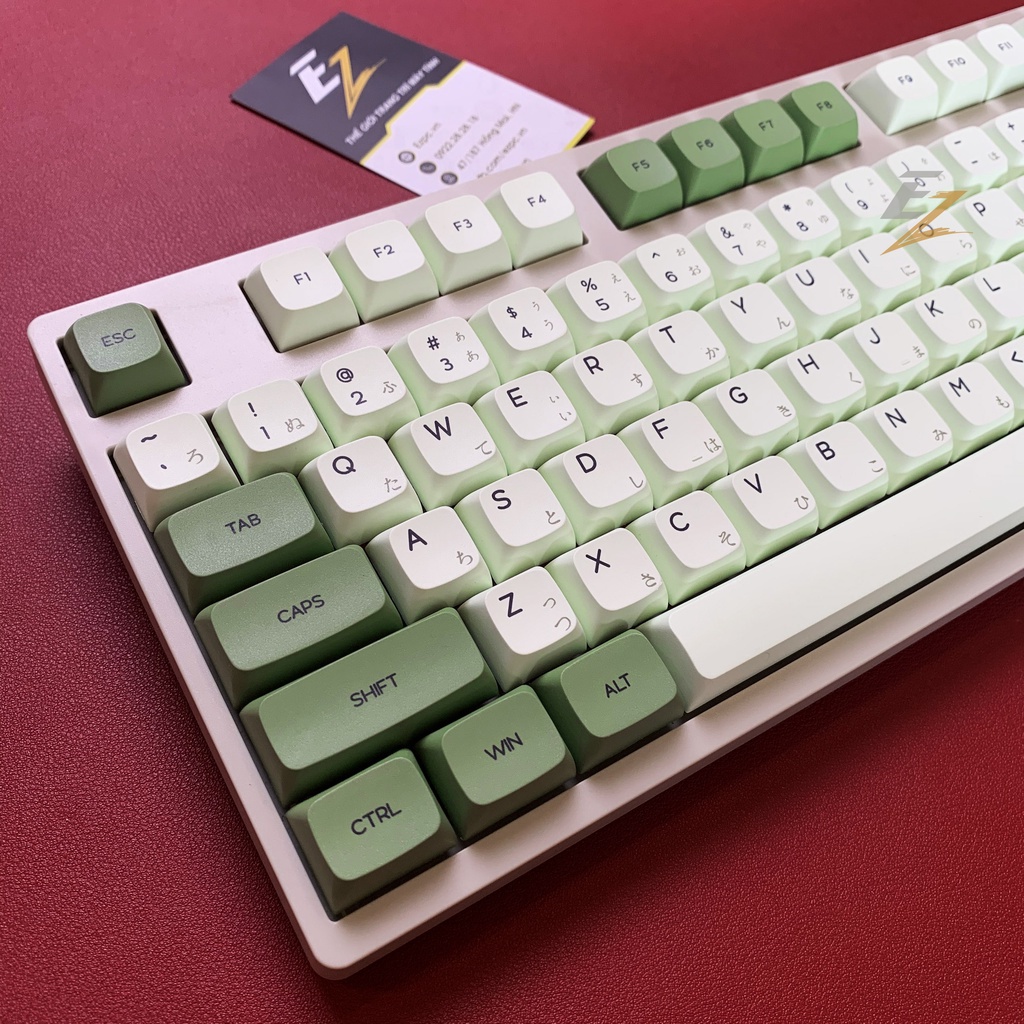 Keycap cho bàn phím Matcha XDA Thick PBT 124 Phím Thick PBT | EZPC