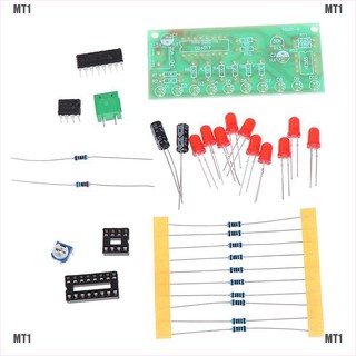 Bộ Mạch Đèn Led Ne555 + Cd4017 Pcb Tự Lắp Ráp 1