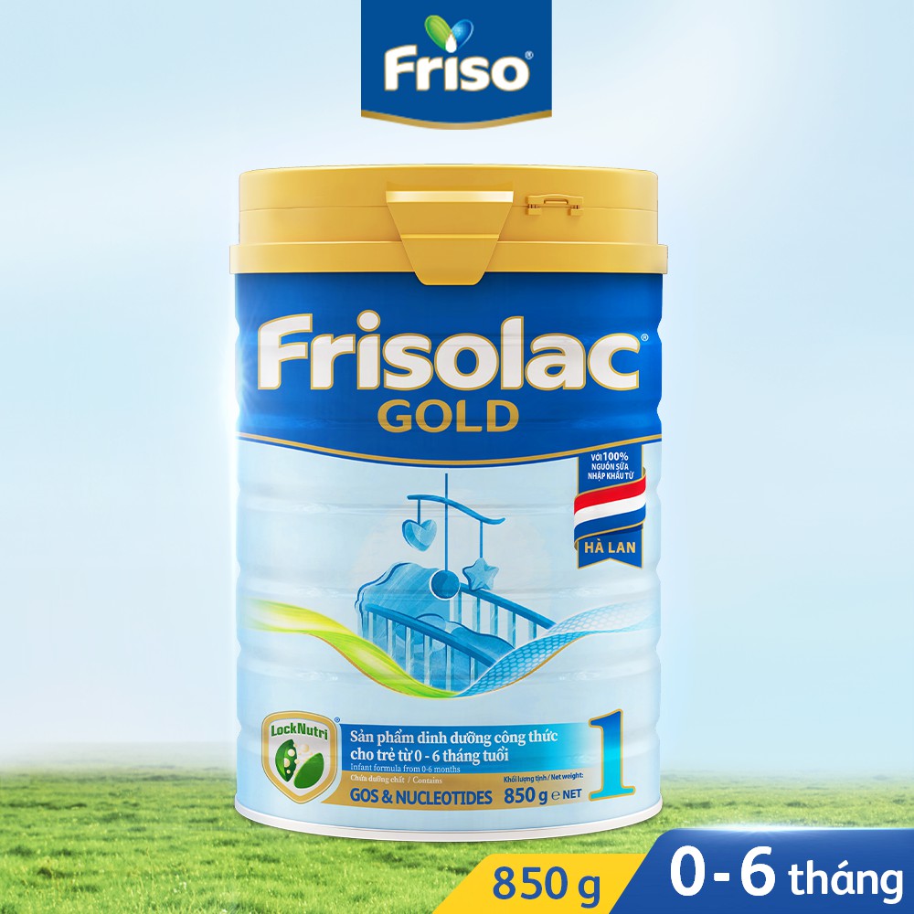 Sữa bột Frisolac Friso Gold 1 900g ( Date 2023 )