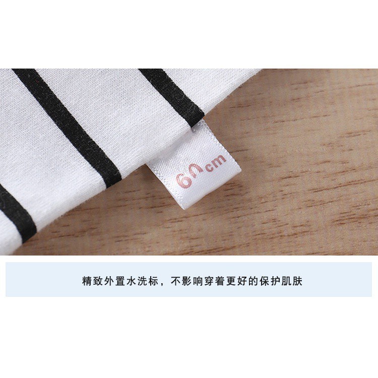 Áo thun tay ngắn cổ tròn chất liệu cotton thoáng khí thấm hút mồ hôi phong cách hàn quốc cho bé