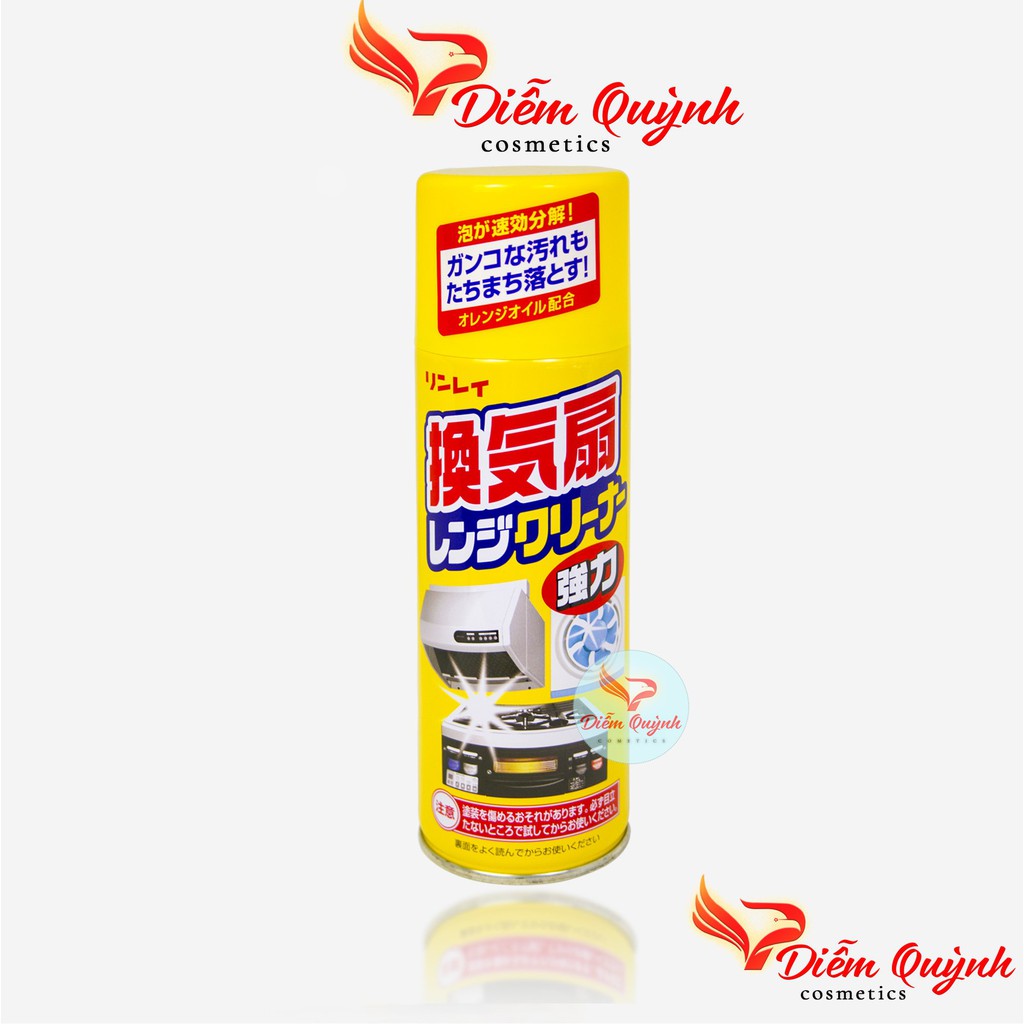 Chai xịt bọt tẩy rửa mảng bám, dầu mỡ đa năng Rinrei Nhật Bản 330ml