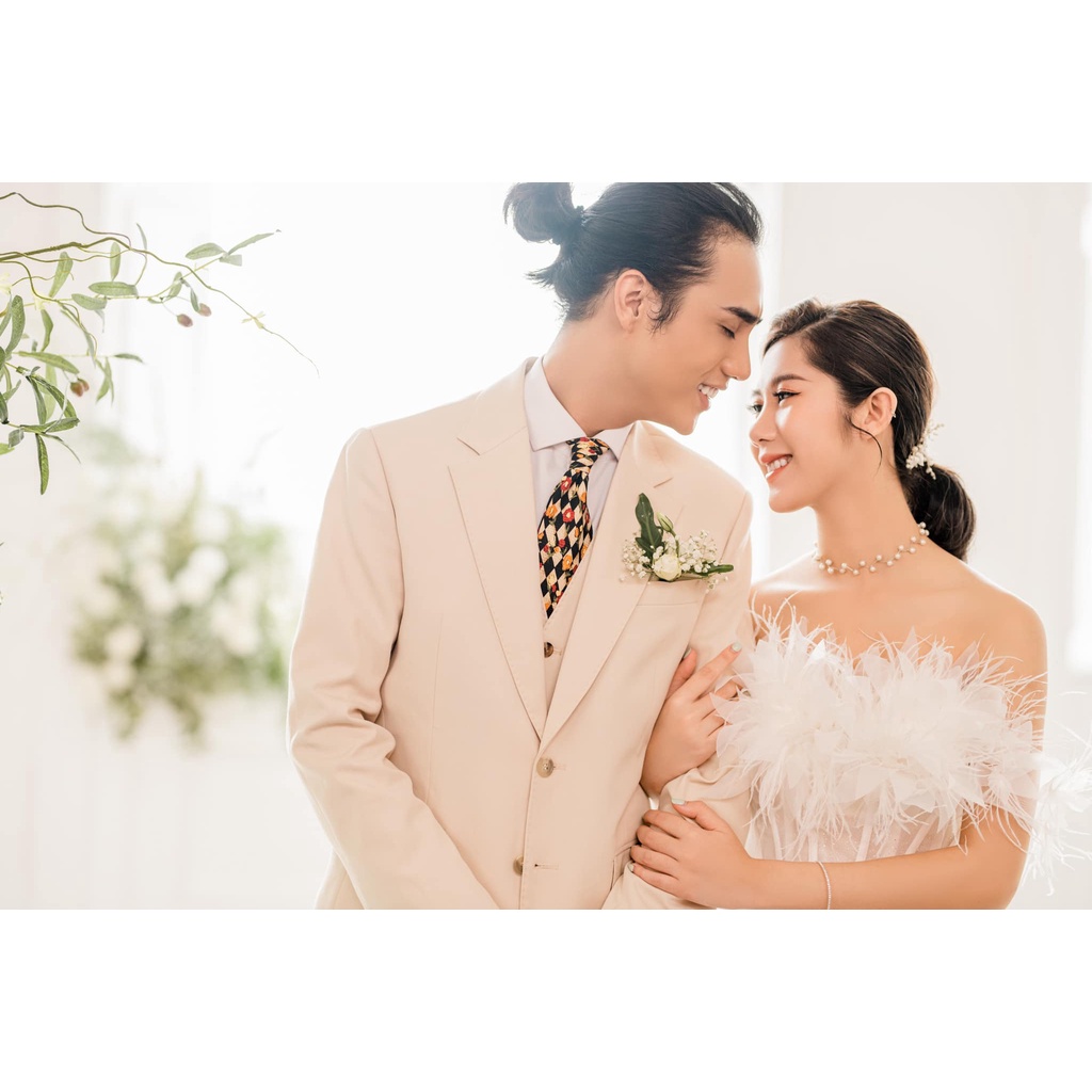 Bộ vest nam cao cấp sang trọng lịch lãm thiết kế 1 cúc from dáng Hàn Quốc-Shop Suit