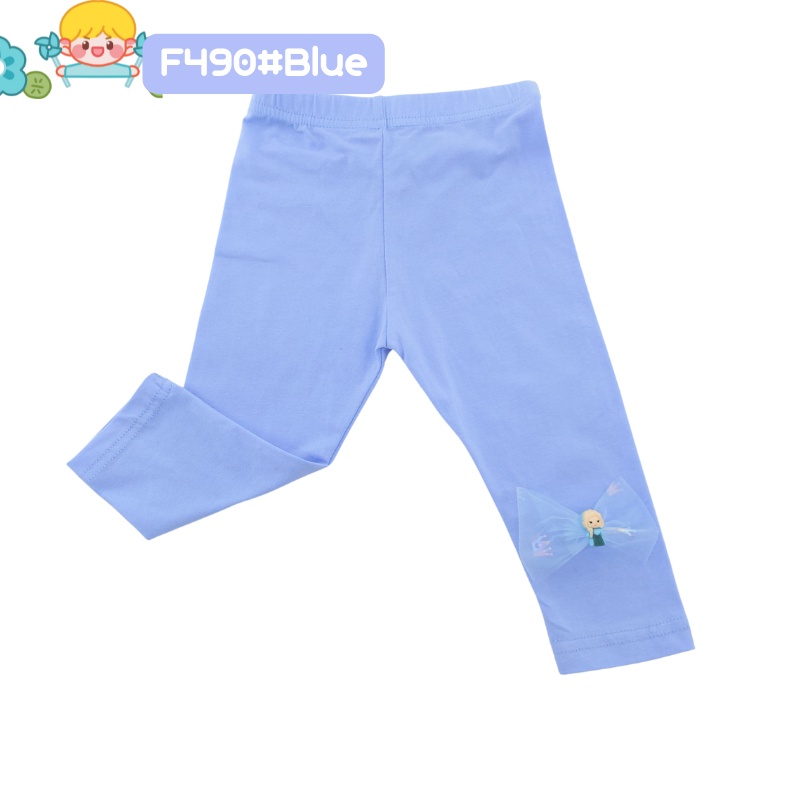Quần Legging Đính Nơ 3D Phong Cách Hàn Quốc Kiểu Dáng Mới 2022 Dành Cho Bé Gái