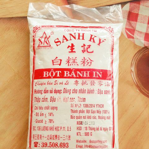 Bột bánh in ⚡ SIÊU NGON ⚡100g  bột nguyên liệu làm bánh in sanh ký