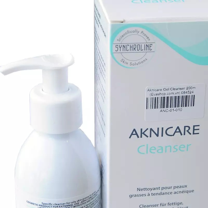 Gel Rửa Mặt Cho Da Dầu Mụn Aknicare Cleanser 200ml