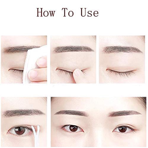Set 6 Tấm Miếng Dán Kích Mí Trong Suốt Chống Nước Tự Dính Không Cần Keo