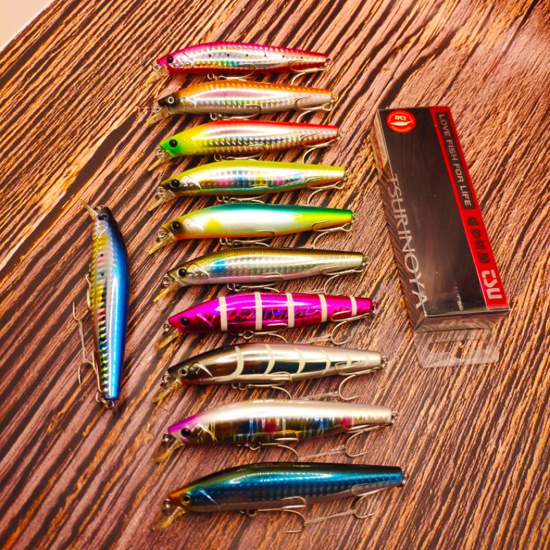 Mồi câu Tsurinoya Dw86 14.5g 98mm 0.8-1.3m Minnow