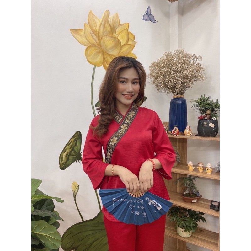 Áo Lam Đi Chùa # XÉO NƠ LỤA CAO CẤP GIÁ RẺ VÔ ĐỊCH