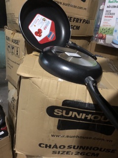 ⭐️⭐️⭐️⭐️⭐️ CHẢO CHỐNG DÍNH SUNHOUSE 26CM