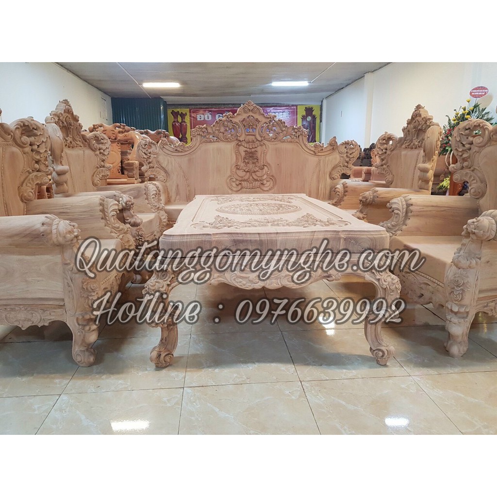 Bộ bàn ghế sofa hoang gia dep tại tphcm