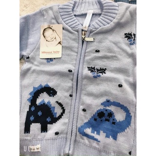 Áo len khoá Momma baby