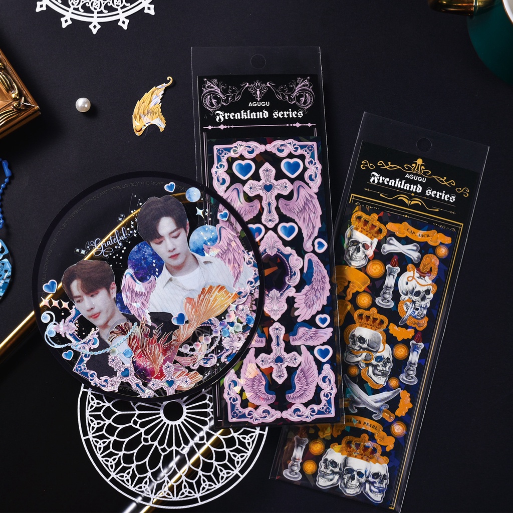 1 Tờ Sticker Dán Trang Trí Hình MOHAMM