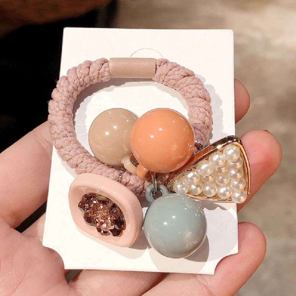 Dây Cột Tóc Đính Hạt Lấp Lánh Dễ Thương Cho Nữ