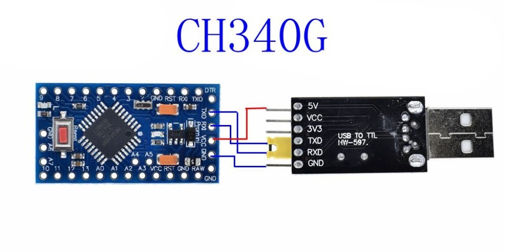 Bảng Mạch Điều Khiển Ch340 Usb Sang Ttl Ch340G