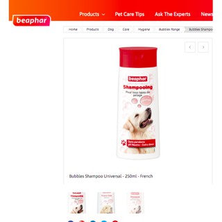 [Chính hãng] Sữa tắm cao cấp cho chó Beaphar Hà Lan 250ML.
