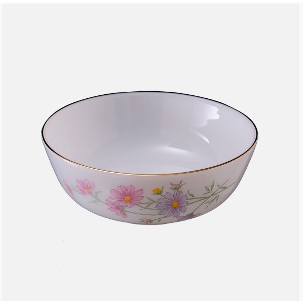 Tô sâu 6.5 inch, thuỷ tinh ngọc, hàng cao cấp, hoạ tiết đẹp