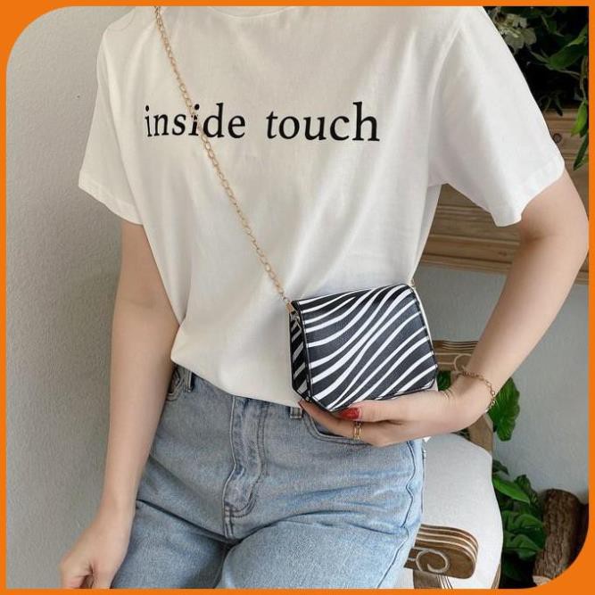 Túi xách nữ da mềm, túi xách nữ mini ngựa vằn - LAHEE 104.24 | BigBuy360 - bigbuy360.vn