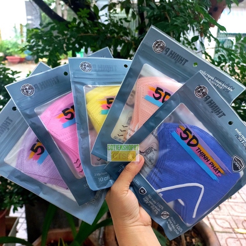 KHẨU TRANG 5D MASK TP