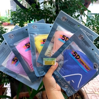 KHẨU TRANG 5D MASK TP [Túi 10 cái]