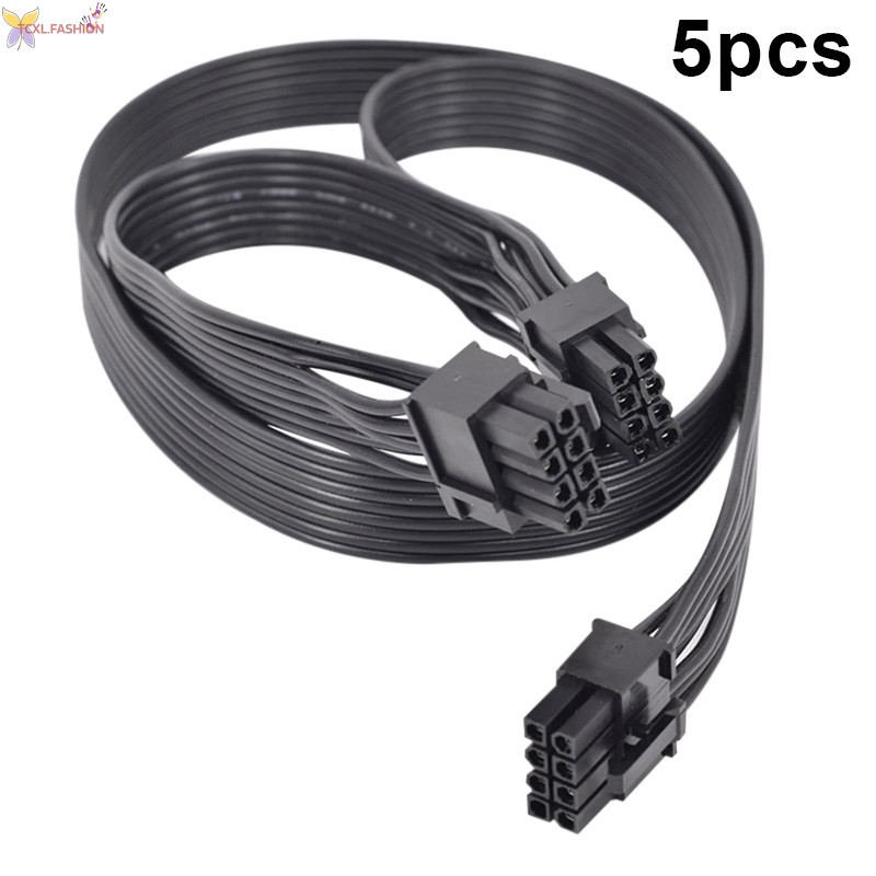 Bộ 1 / 5 Dây Cáp Pci Express 8pin Dual 6 + 2pin Power Cable Pcie 8 Pin 1 A 2 Dimor Para Corsamas Rm1000 Rm850 Rm750 Rm650