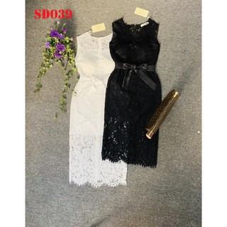 ĐẦM REN BODY THIẾT KẾ CỘT NƠ EO