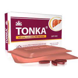 TONKA GIẢI ĐỘC GAN((Hộp 2 Vỉ X 10 Viên, 20 viên)