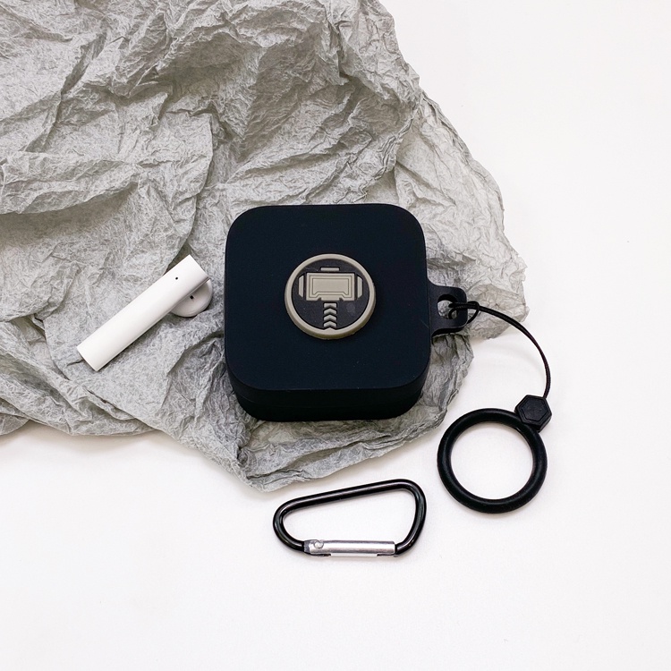 Vỏ bảo vệ hộp sạc tai nghe Bluetooth không dây Xiaomi Air 2 SE 2 kiểu hoạt hình đơn giản