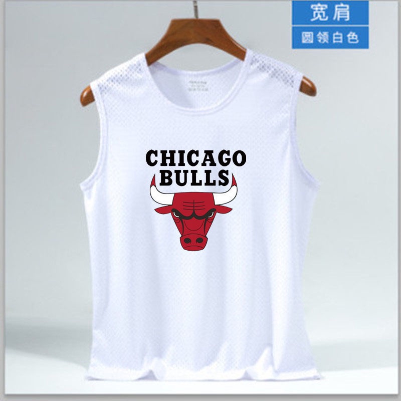 Áo Thun Ba Lỗ Lưới Thoáng Khí In Hình Bò Xu Hướng Nước Mỹ Cỡ Lớn Mùa Hè Cho Nam