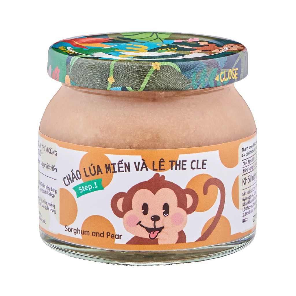 CHÁO LÚA MIẾN VÀ LÊ THE CLE (ĂN DẶM HÀN QUỐC) - DATE T10.2022