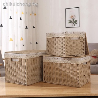▦❐Giỏ mây đựng quần áo phong cách nhật bản